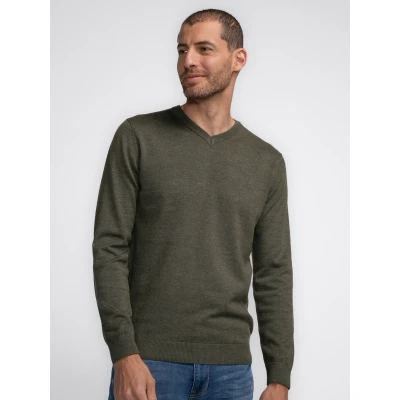 Abbildung von Petrol Industries V Ausschnitt Pullover Men Knitwear Neck Basic