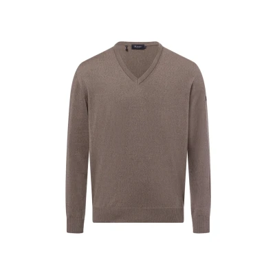 Abbildung von Maerz Herren Pullover 490400, Beige (Hazel 169), 50