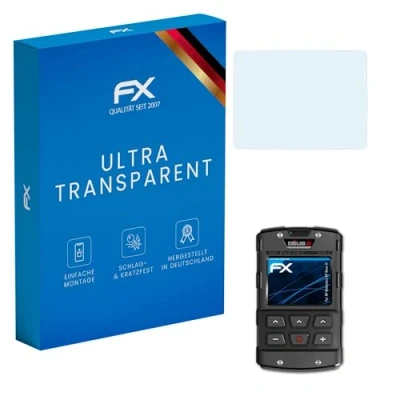 Abbildung von atFoliX Schutzfolie kompatibel mit XP Detectors Deus II Folie, ultraklare FX Displayschutzfolie (2X)
