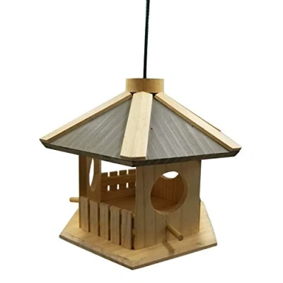 Abbildung von Dehner Vogelhaus Natura Dakota für Wildvögel, 30 x 26 22, Holz