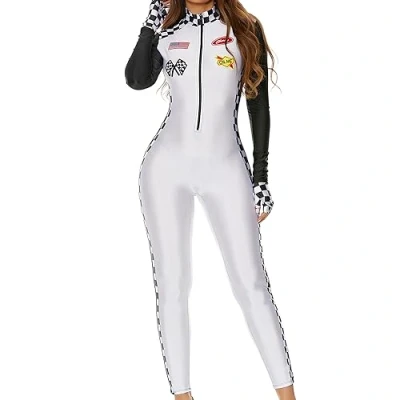 Abbildung von Forplay Damen Kostüm, 3 Stück, Weiss/opulenter Garten, L XL