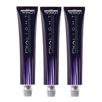 Abbildung von Loreal Dialight 9.01 milkshake platin 3 x 50 ml Intensiv Tönung LP Semi Permanente Coloration Dia Light