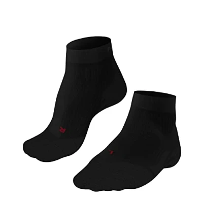 Abbildung von FALKE Damen Tennissocken TE4 Short W Sso Baumwolle Funktionsmaterial antiblasen 1 Paar, Schwarz Black 3000, 39 40