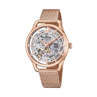 Abbildung von Festina Uhr, Damen, Größe: One Size, Rose gold coloured