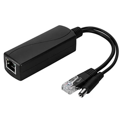 Abbildung von 48V bis 12V POE Splitter Steckverbinder Adapterkabel für Huawei Hikvision