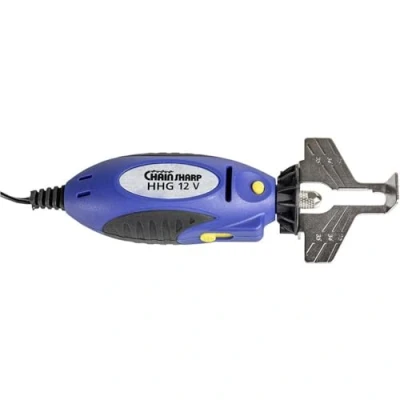 Abbildung von PFERD Kettensägeschärfgerät HHG Set, 12 tlg. 2,1m Volt Anschlusskabel, Schleifstift ø 4/4,8/5,5mm 83109000 Handschärfgerät zum maschinellen Schärfen