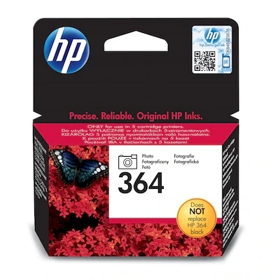 Abbildung von HP 364 foto schwarz tintenpatrone 3ml CB317EE original