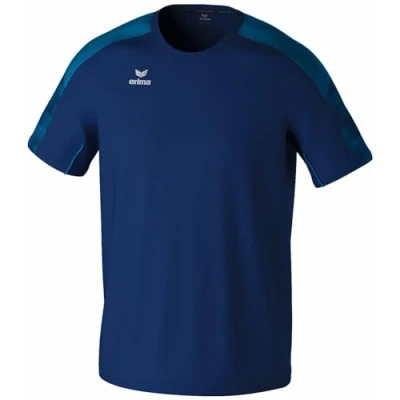 Abbildung von Erima Unisex Kinder EVO Star leichtes T Shirt (1082411), new navy/mykonos blue, 128