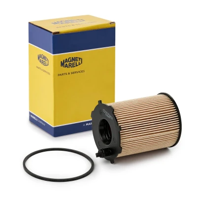 Abbildung von MAGNETI MARELLI 152071758829 Ölfilter Filtereinsatz FORD: FIESTA 6, Mondeo 5 Kombi, C Max 2, PEUGEOT: 207 Schrägheck, 3008 I, SW