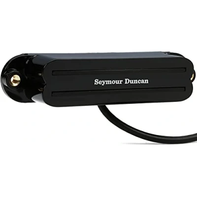 Abbildung von Seymour Duncan SHR 1B Humbucker Single Size Hot Rails Strat Mikrofon für E Gitarre Schwarz