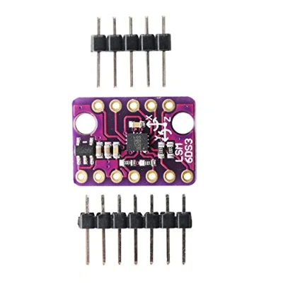 Abbildung von GAOHOU LSM6DS3 SPI / I2C Beschleunigungssensor Gyroskop Breakout Board Temperatursensor