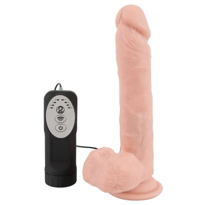 Abbildung von Naturvibrator „Medical Silicone Thrusting Vibrator“ mit Saugfuß