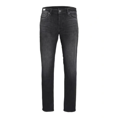 Abbildung von Jack &amp; Jones MIKE WOOD JOS Jeans Slim Fit, Herren, Größe: 31x32, Black denim