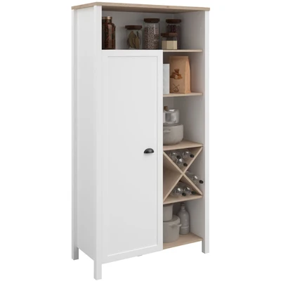 Abbildung von Parisot Buffet &quot;Cottage 11&quot;, (1 St.), Viel Stauraum, Flaschenregal, Metallgriffe, MDF, melaminbeschichtet