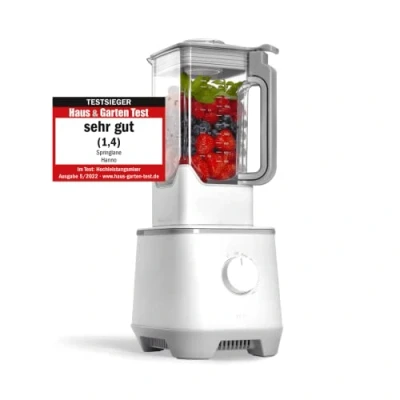 Abbildung von Springlane Standmixer Hochleistungsmixer Hanno 2000W für Smoothies &amp; mehr , 2000 W, 6 Klingen, 2,5L Glasbehälter mit Selbstreinigungsfunktion