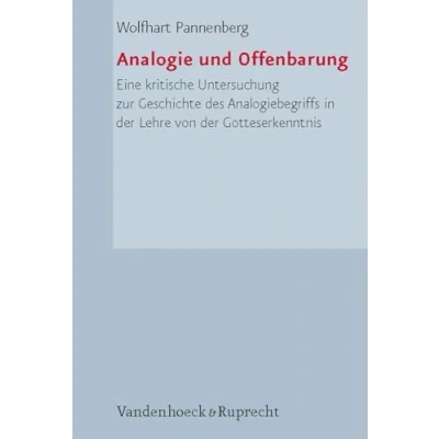 Abbildung von Analogie und Offenbarung: Eine kritische Untersuchung zur Geschichte des Analogiebegriffs in der Lehre von Gotteserkenntnis