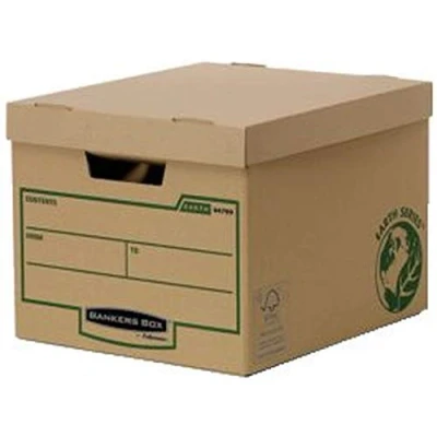 Abbildung von Bankers Box Archivbox Heavy Duty Earth BxHxT 34,2x29,1x40cm braun