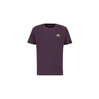Abbildung von Alpha Industries Tshirt print, Herren, Größe: 3XL, Plum