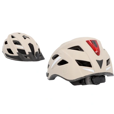 Abbildung von FISCHER Dallas Fahrradhelm, Kunststoff, beige, S/M, 52 59 cm