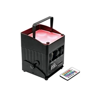 Abbildung von EUROLITE AKKU IP UP 4 QCL Spot QuickDMX Wetterfestes (IP65) Uplight mit x 10 W 4in1 LED, &amp; Diffusorscheibe