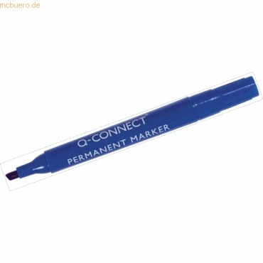 Abbildung von Connect Permanent Marker Keilspitze 2 5mm schwarz