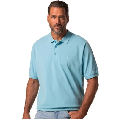Abbildung von JP1880 Grosse BIS Brustdruck Poloshirt, Herren, Größe: 7XL, Pale blue