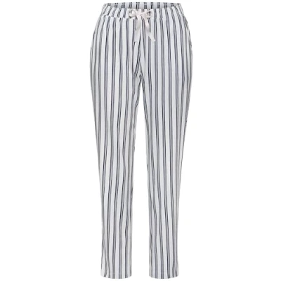 Abbildung von s.Oliver Nachtwäsche Hose Schwarz weiß gestreift, Damen, Größe: 40/42, gestreift