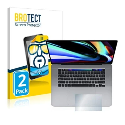 Abbildung von BROTECT (2 Stück Schutzfolie für Apple MacBook Pro 16&quot; 2019 (Touch Trackpad) Displayschutz Folie Ultra Klar
