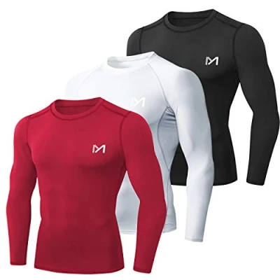 Abbildung von MEETYOO Herren U6t Shirt, Schwarz + Weiß Rot, M EU