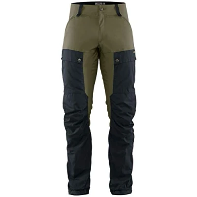 Abbildung von Fjällräven Men&#039;s Keb Casual Pants, Dark Navy Light Olive, 56