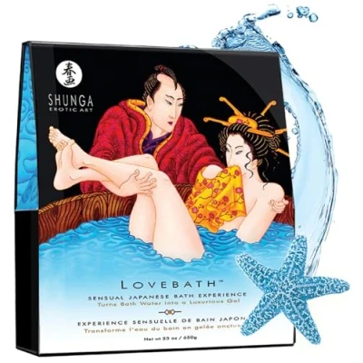 Abbildung von 2 Komponenten Badepulver „Lovebath“