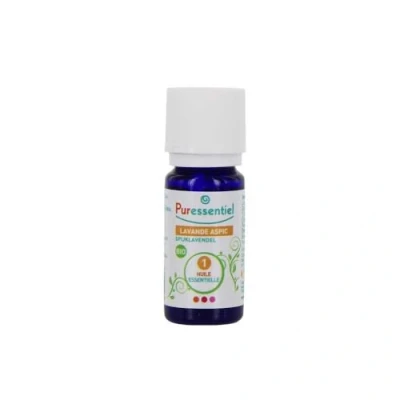 Abbildung von Puressentiel Ätherisches Öl Speiklavendel Bio 10 ml BBDÄÖ 100% rein und natürlich