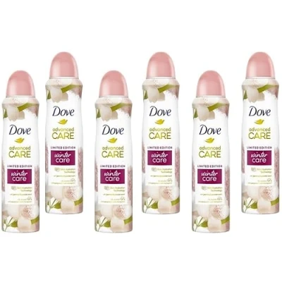 Abbildung von Dove Deospray Winterpflege/ 0% Alkohol Jasmin &amp; Puderduft 150ml