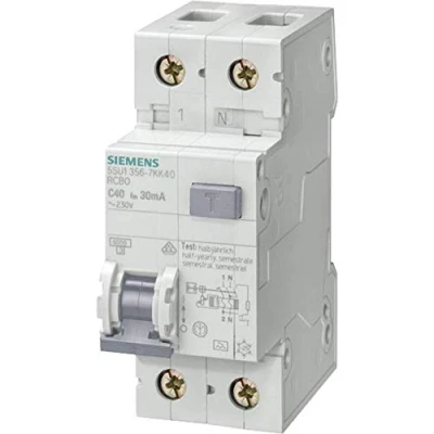 Abbildung von Siemens FI Schutzschalter 13 A 230 V 5SU1356 7KK13 (5SU1356 7KK13)