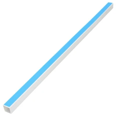 Abbildung von vidaXL Kabelkanäle Selbstklebend 15x10 mm 30 m PVC Kabeltrommel