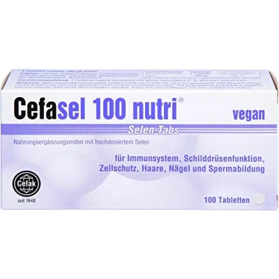 Abbildung von Cefasel 100 Nutri Selen Tabs St