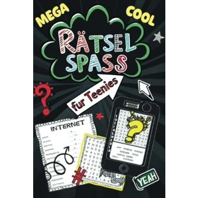 Abbildung von Rätselspaß für Teenies: Coolers Rätselbuch Kinder ab 12: Logicals, Wortsuchrätsel, Labyrinthe, Buchstabenrätsel ...