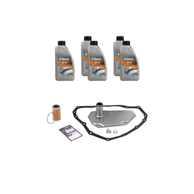 Abbildung von VAICO V38 0222 SP Teilesatz, Ölwechsel Automatikgetriebe NISSAN: Qashqai 2, / Qashqai+2 I