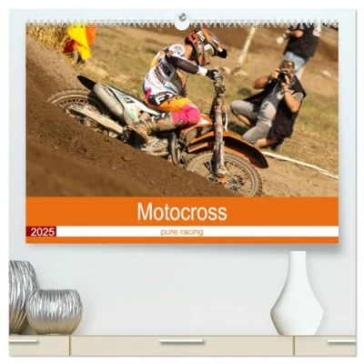 Abbildung von Motocross 2025 (hochwertiger Premium Wandkalender DIN A2 quer), Kunstdruck in Hochglanz
