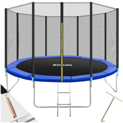 Abbildung von tectake Gartentrampolin Garfunky, (Komplettset)