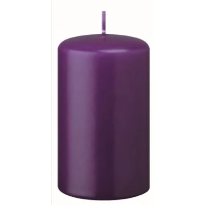 Abbildung von 4er Adventskerzen, Adventskranz Kerzen Set Violett 12 x 6 cm