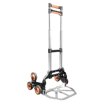 Abbildung von Brüder Mannesmann M00946 Klappbarer Treppenwagen Stahl, Kunststoff Tragfähigkeit (max.): 80 kg
