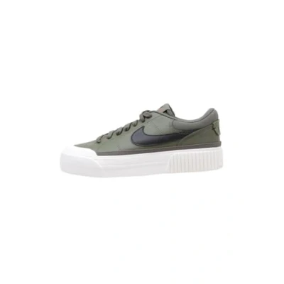 Abbildung von Nike Sportswear Court Legacy LIFT Sneaker low, Damen, Größe: 40, Dark green Lederimitat/textil