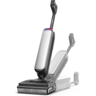 Abbildung von Tineco Nass Trocken Sauger Floor One S9 Artist Premium, 180 Grad Neigungswinkel, Selbstantrieb, 230 W, beutellos, 50 Min Akku, Automatische Anpassung der Saugleistung, Selbstreinigung