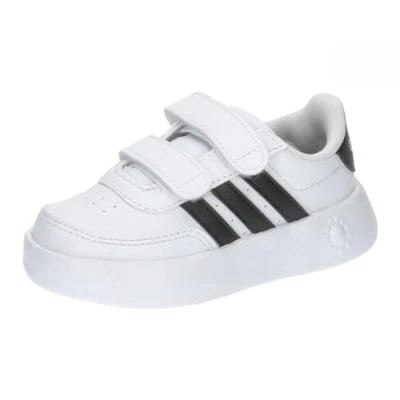Abbildung von adidas Unisex Baby Breaknet 2.0 Shoes Kids Tennisschuhe, Cloud White/core Black/Cloud White, 23 EU