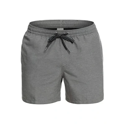 Abbildung von Quiksilver Everyday Deluxe Volley Badeshorts, Herren, Größe: XS, Iron gate heather