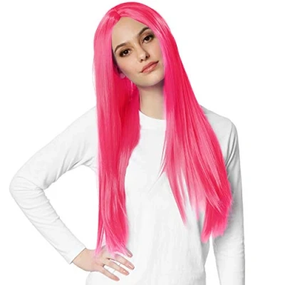 Abbildung von dressforfun Kostüm Perücke Lange Haare glatt