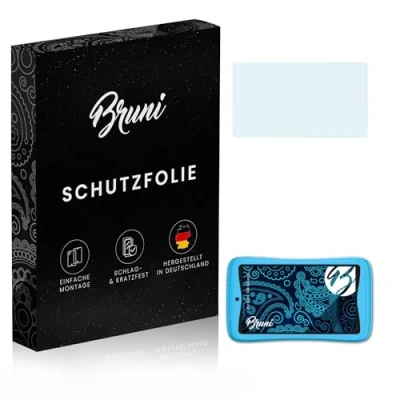 Abbildung von Bruni Schutzfolie kompatibel mit Kurio TAB Advance Folie, glasklare Displayschutzfolie (2X)