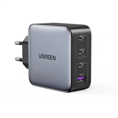 Abbildung von Ugreen Nexode 100W 4 Port USB C/A Ladegerät 40747