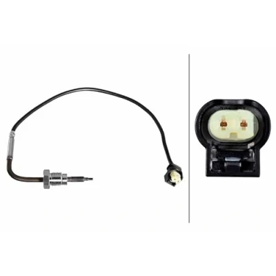 Abbildung von HELLA 6PT 010 376 811 Sensor, Abgastemperatur MERCEDES BENZ: E Klasse Limousine, ML Klasse, S Limousine
